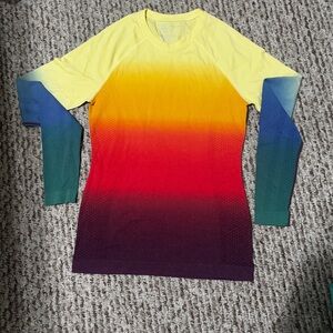 Figs Pride Ombré Long Sleeve Shirt